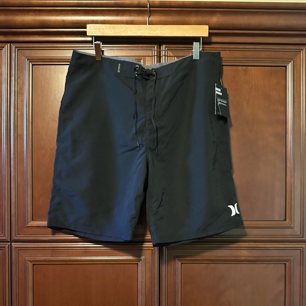 Hurley Black Board Shorts Swimwear